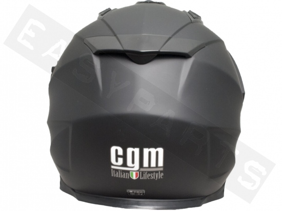 Helm Cross CGM 606A Forefront Mat Zwart Pinlock